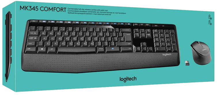 COMBO LOGITECH MK345 TECLADO Y MOUSE WIRELESS