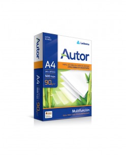 RESMA AUTOR A4 21X29.7 90GRS X 500HJ