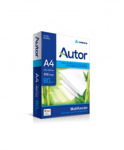 RESMA AUTOR A4 21X29.7 80GRS
