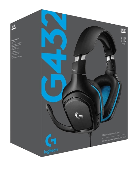 AURICULAR LOGITECH G432