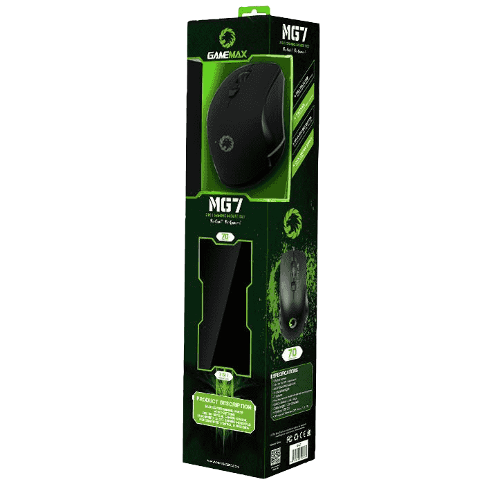 MOUSE SET PAD GAMMING SET GAMEMAX MG7